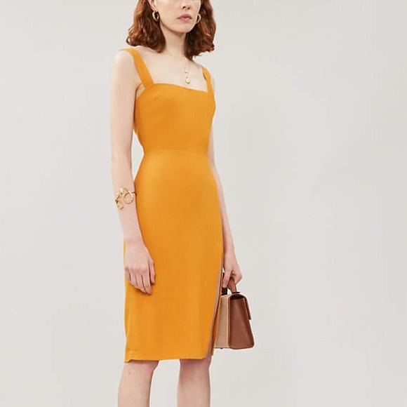 high slit mini dress